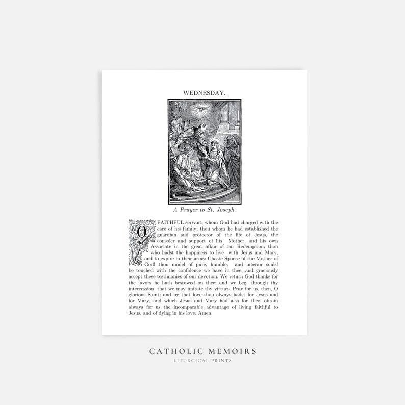 Weekly Devotions 1870 Edition Catholic Printable for Liturgical Living ...