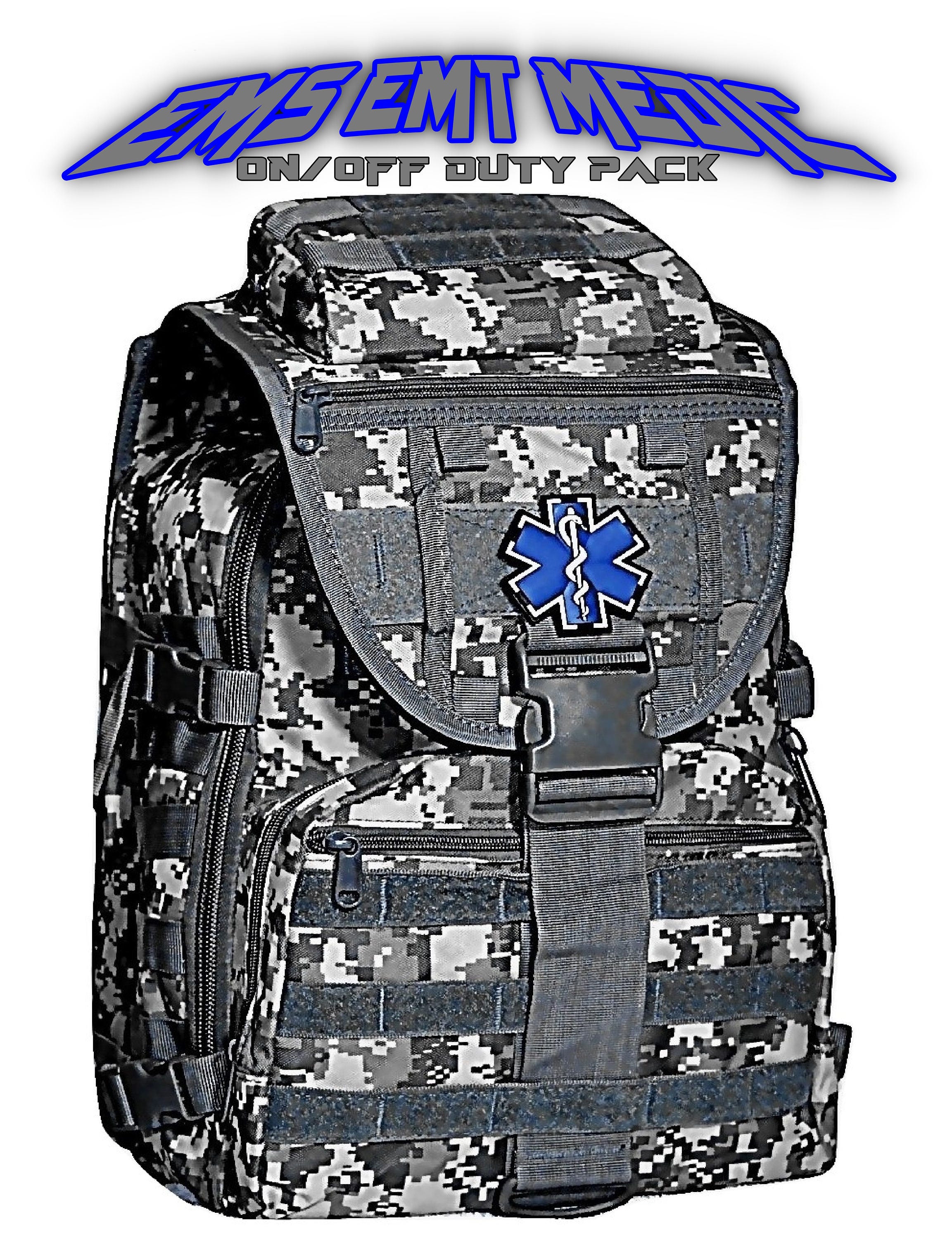 Custom EMS EMT MEDIC Backpack OnOff Duty Bag First Aid Etsy