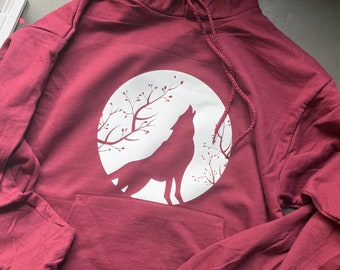 risto howling wolves turtleneck knit sweater