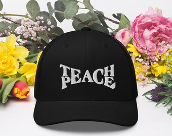 Trucker Cap Teach Peace