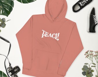 Unisex Hoodie teach peace, just be love