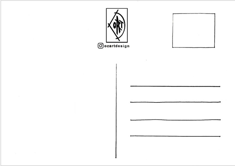 Postcard Rino