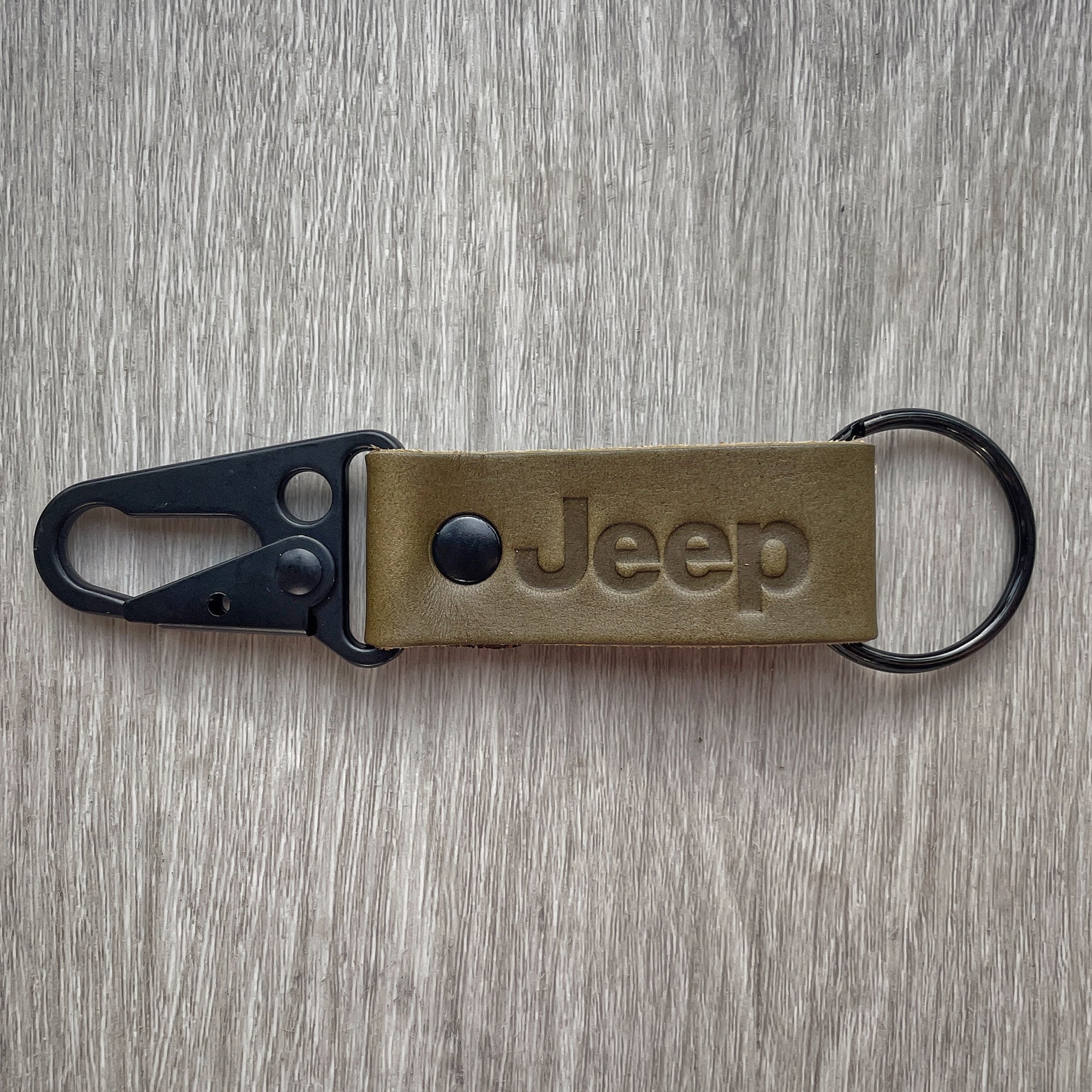 Jeep Keychain Leather Jeep keychain leather keychain Jeep Etsy