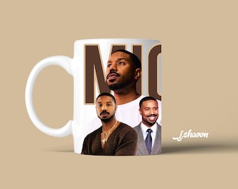 Taza de 325 ml inspirada en Michael B. Jordan