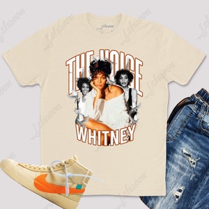 Whitney Houston The Voice Shirt, Whitney Houston Merch