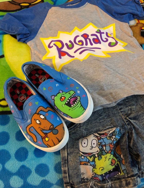rugrats custom shoes