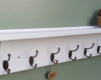 Coat Rack With Shelf Solid Wood Vintage Rustic Antique Hooks White Coat Rack and Shelf Coat Hooks And Shelf hallway hanger white colour