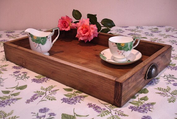 wooden tea tray