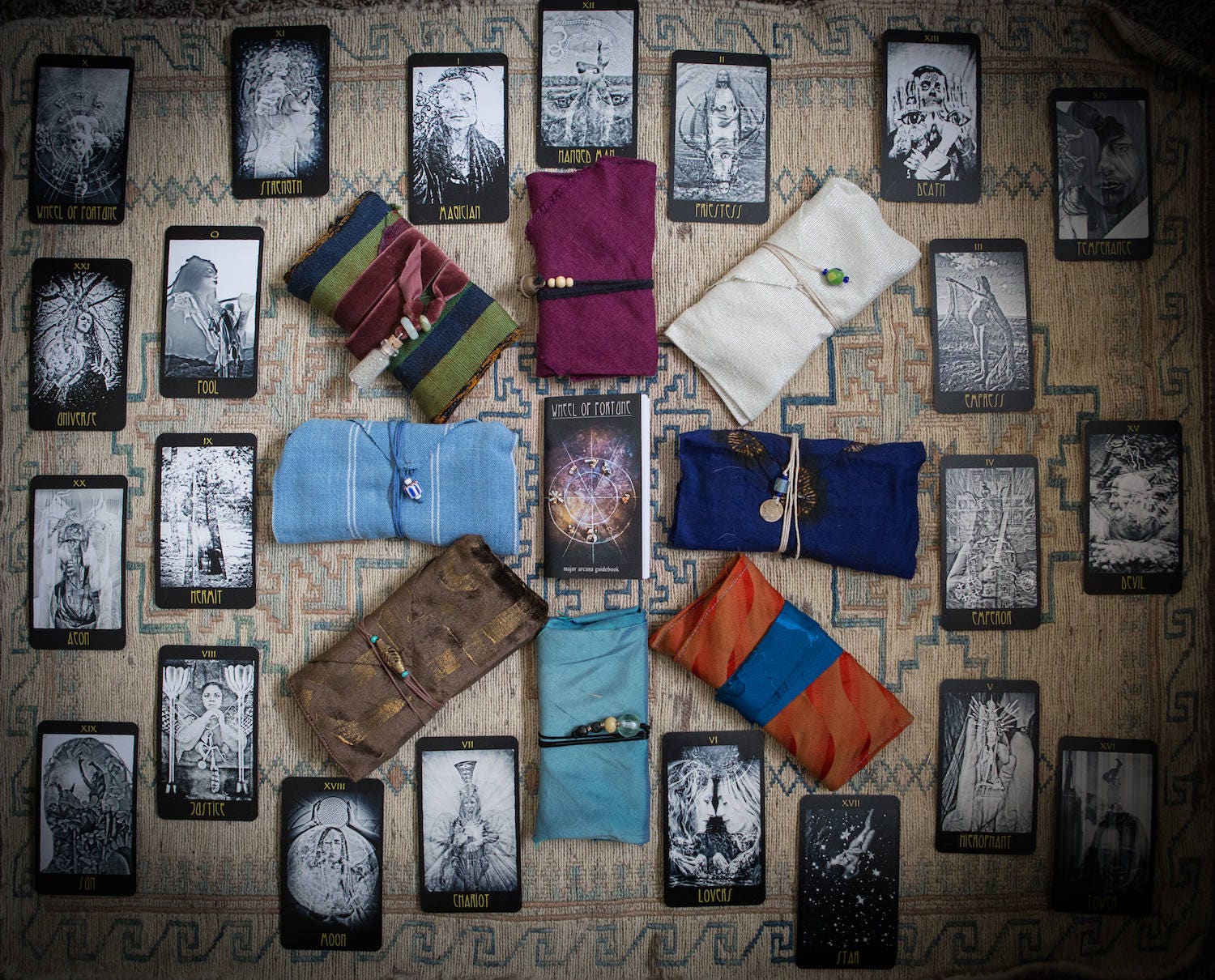 Le Projet de Tarot La Roue Fortune - Tarot Wof Deck Arcane Majeur