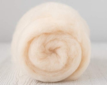 Acacia Extra Fine Merino, Carded Batt, Needle Felting, Wet Felting, Short Fiber Merino