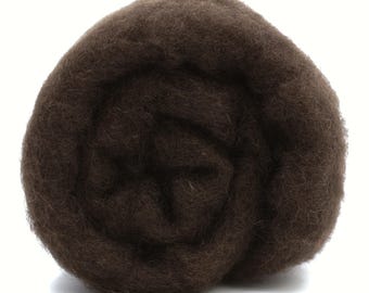 Bison New Zealand Carded Wool Batt One Ounce for Wet and Dry Felting, short fiber