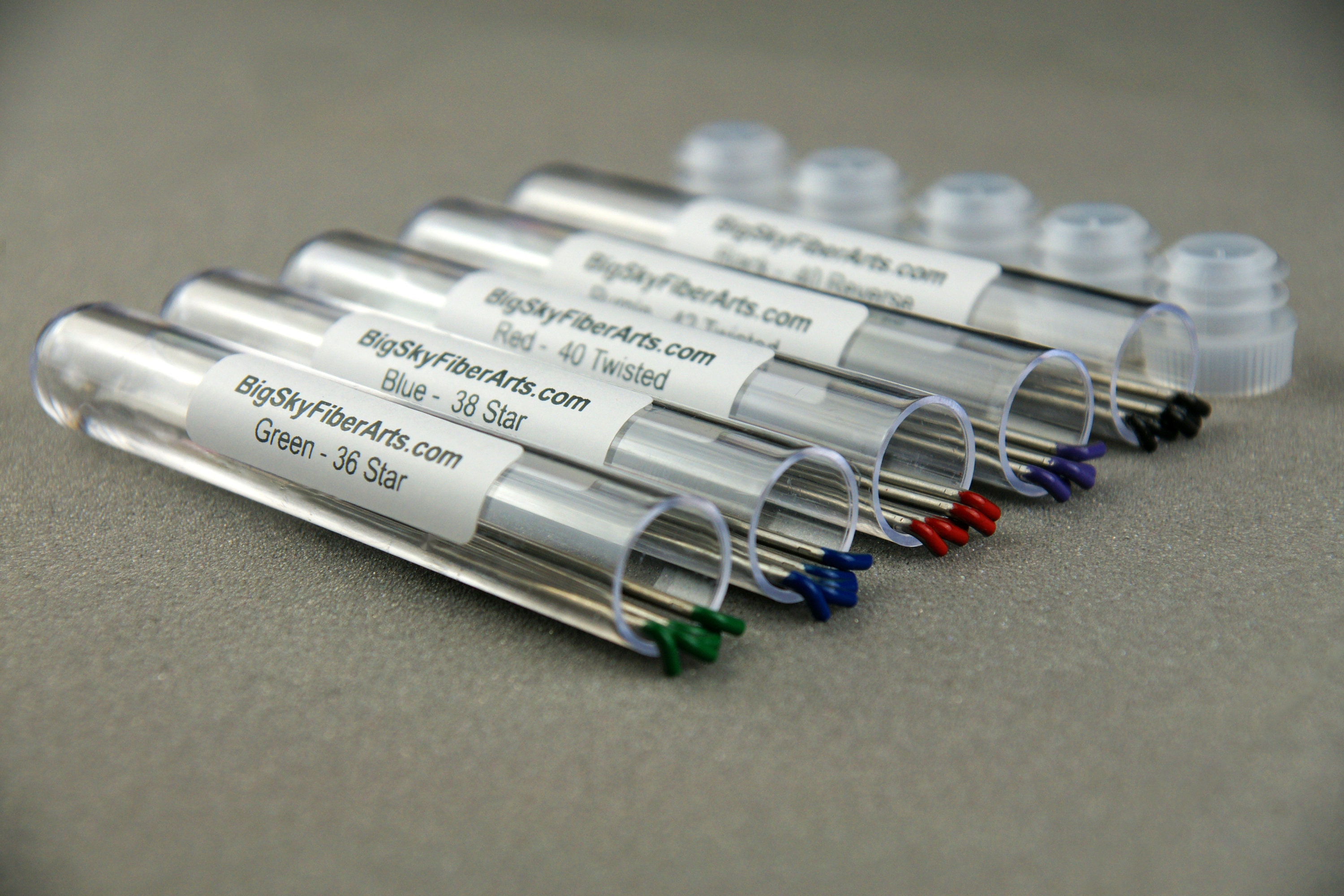 Felting Needle Set, Twenty Five Needles, Color Coded, Star Felting