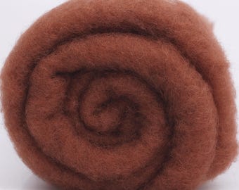 Carded New Zealand Wool