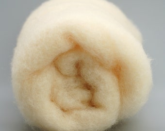 Dawn New Zealand Carded Wool Batt One Ounce for Wet and Dry Felting, short fiber