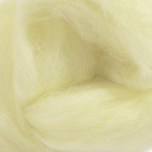 Sale! Tussah Silk Top One Ounce Color Light For Felting or Spinning
