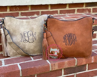monogram crossbody purse