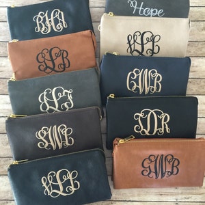 Monogrammed Crossbody/Wristlet purse