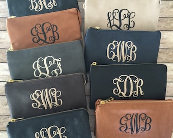 Monogrammed Crossbody/Wristlet purse