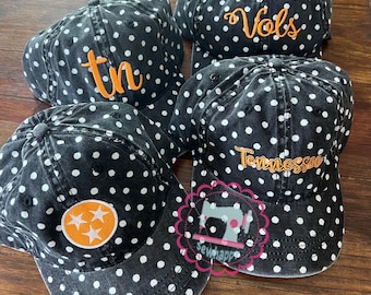 Polka Dot Tennessee Style Cap