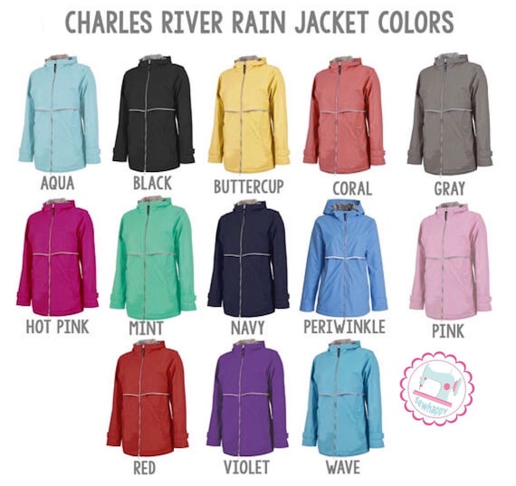 Charles River Womens Rain Jacket Etsy