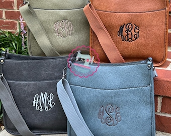 Posie Crossbody Purse, crossbody style purse, monogram purse, personalized handbag