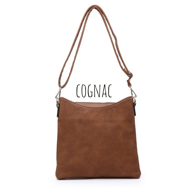 Monogram Crossbody Purse 3 Compartment Crossbody Purse Etsy