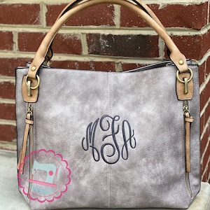 Bolso de mano con monograma Chelsea Conceal Carry, nuevo bolso de otoño, bolso personalizado, monedero con monograma