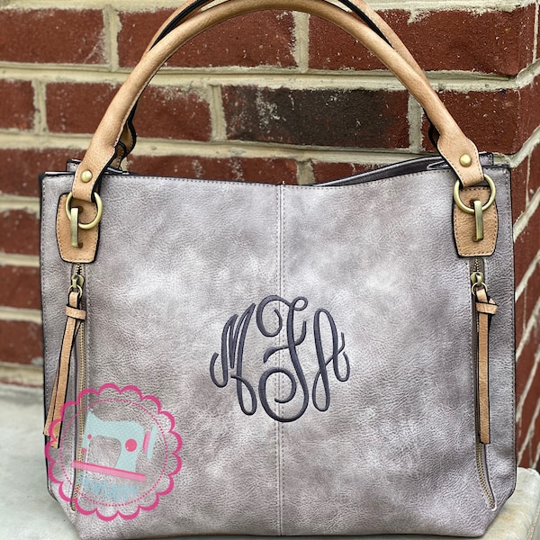 Bolso de mano con monograma Chelsea Conceal Carry, nuevo bolso de otoño, bolso personalizado, monedero con monograma