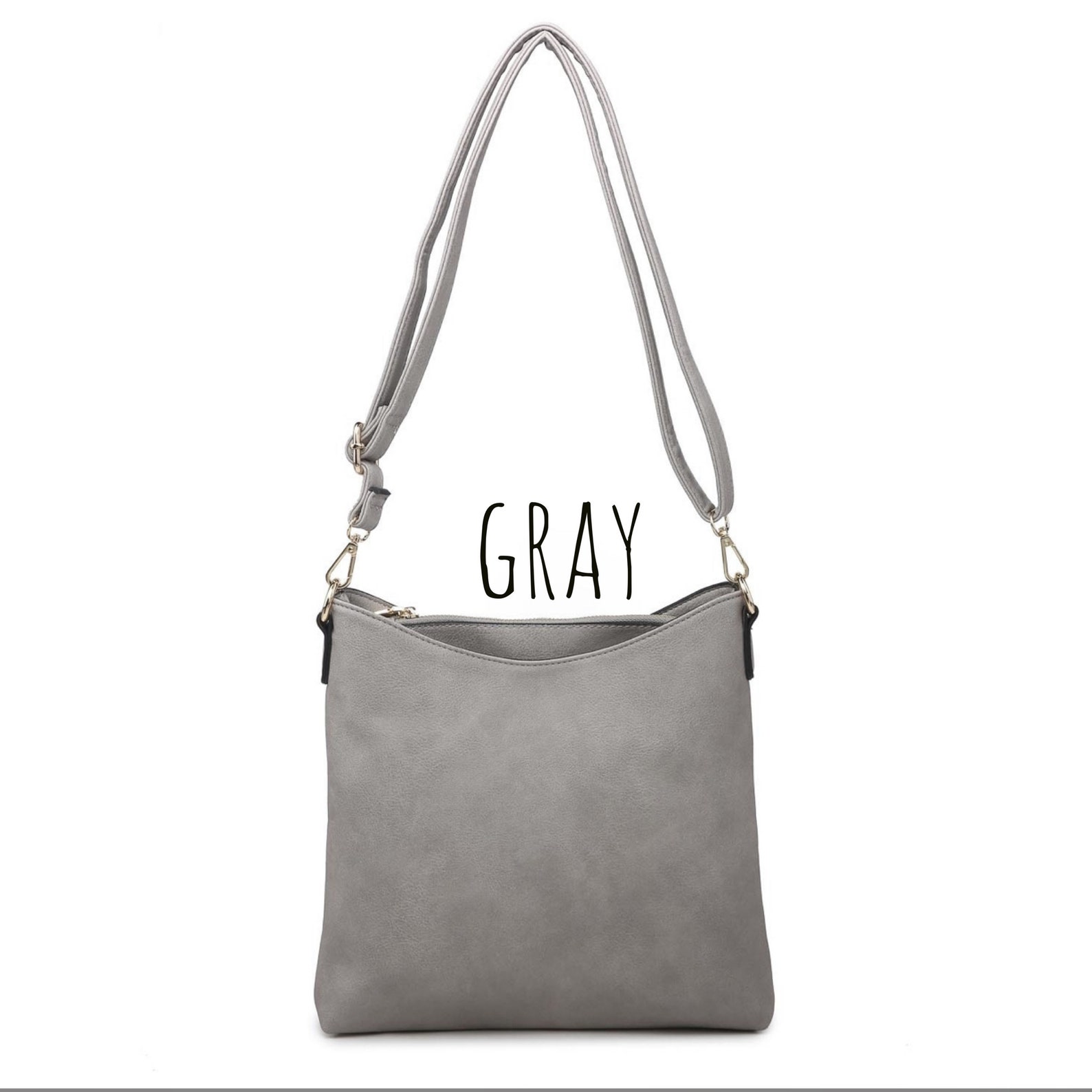 Monogram Crossbody Purse 3 Compartment Crossbody Purse Etsy