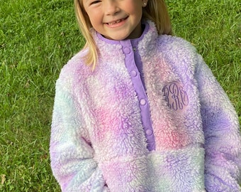 Kids Sherpa Pullover - Etsy