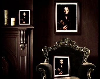 Dracula-Bram Stoker Dracula-Prince Vlad III of Wallachia-Voivoda-Portrait-Portrait-Fine Art Print-Giclée-HauntedItems-Vampire-F.F.Coppola