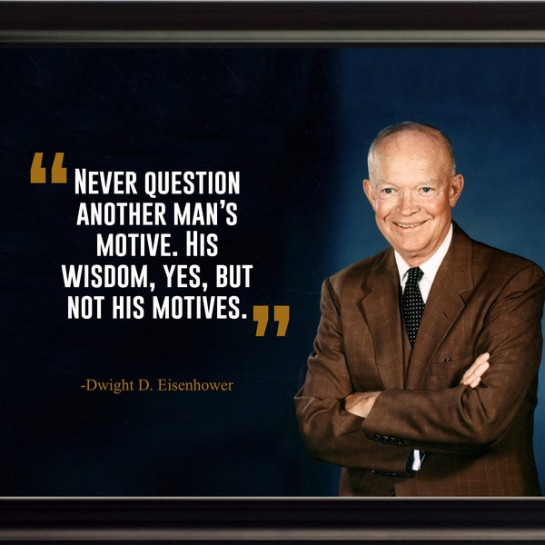 Dwight Eisenhower Poster Etsy