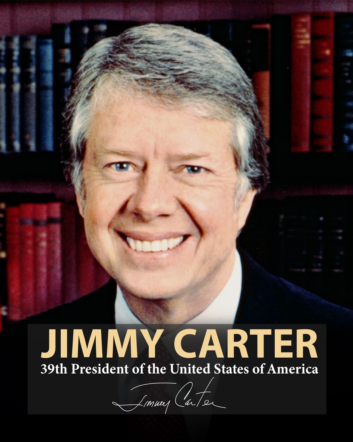 Jimmy Carter 39th President Poster Picture or Framed Wall Art | Etsy