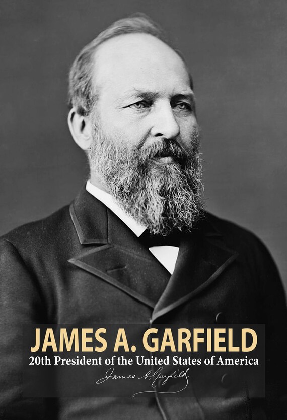 Buy James A. Garfield 20th President Poster Picture or Framed Wall Online in India - Etsy