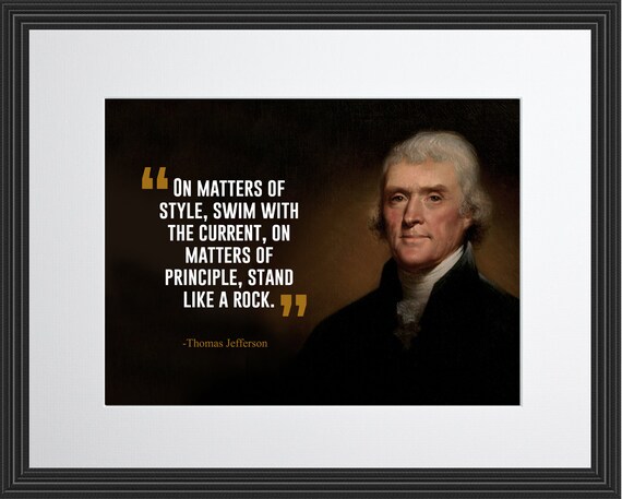 Tom Principles Thomas Jefferson Principles