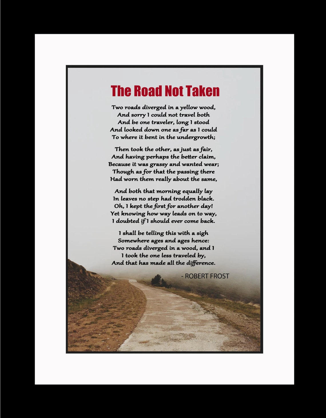 poetry essay about the road not taken