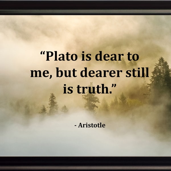 Aristoteles Plato ist Poster, Druck, Bild oder gerahmt Fotografie