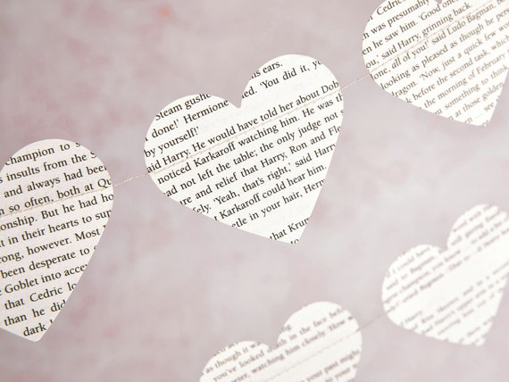 Garland Made Using Fifty Shades Of Grey Book Pages 50 Shades Etsy