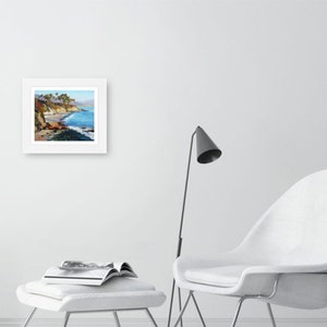Giclee print, Original, Impresionist, Landscape, Seascape oil Painting, Laguna Beach, California image 2