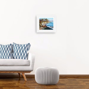 Giclee print, Original, Impresionist, Landscape, Seascape oil Painting, Laguna Beach, California image 3