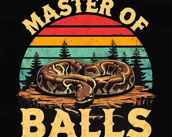 Digitales Bild der Ball Python Schlange - Meister der Bälle