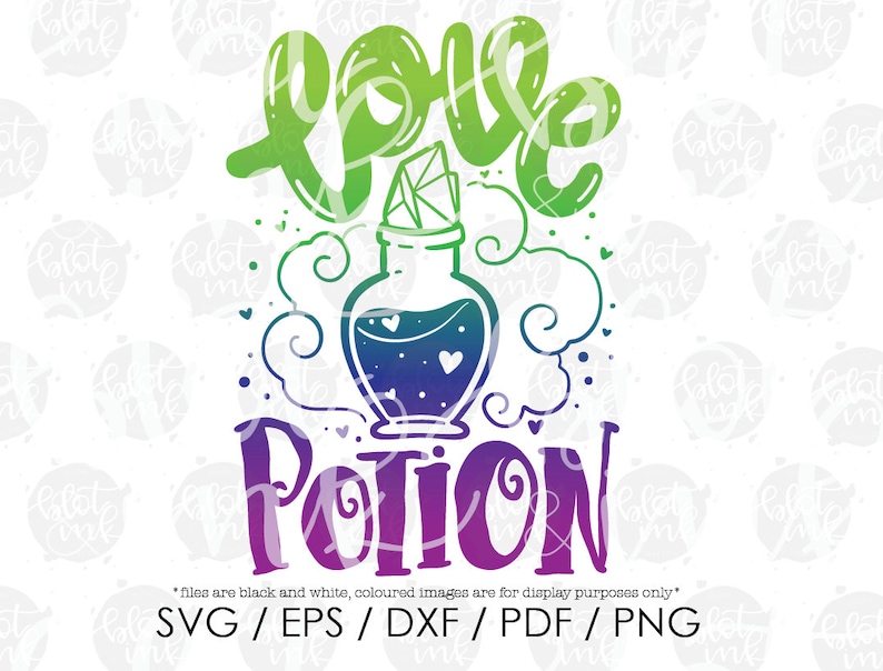 Love Potion SVG Funny Cute Kids Adults Valentine's Day | Etsy