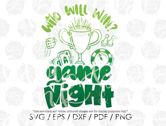 Download Who Will Win Game Night Svg Fun Family Game Night Etsy