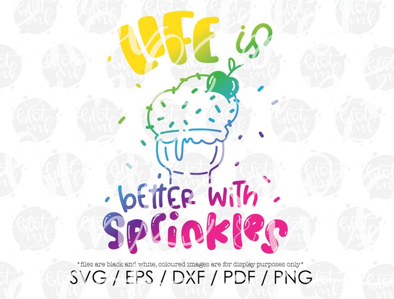 Download Life Is Better With Sprinkles SVG Cute Kids Boy Girls | Etsy