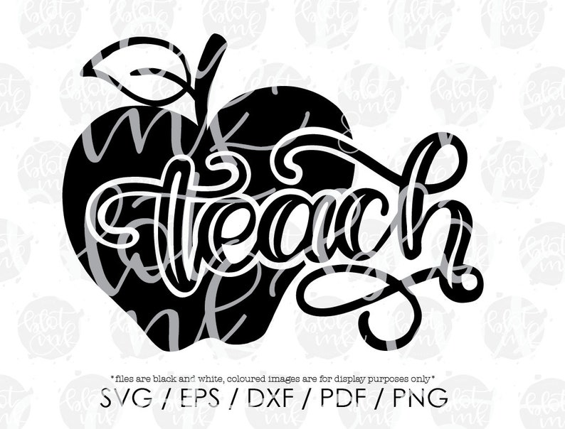 Download Teach Teacher Appreciation SVG Teacher Gift Idea Teacher ...