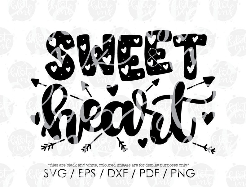 Download Sweet Heart SVG Mama's Daddy's Sweetheart Boy Girl | Etsy