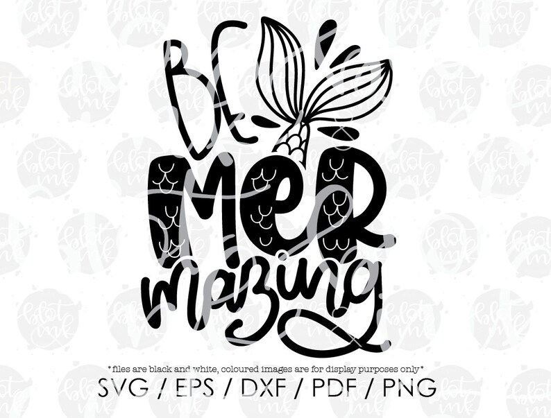 Download Be MerMazing SVG Funny Cute Kids Adults Mermaid ...