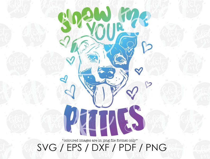 Show Me Your Pitties SVG Funny Cute Adults Pittbull Dog - Etsy Hong Kong