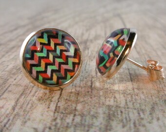 Geometric stud Earrings