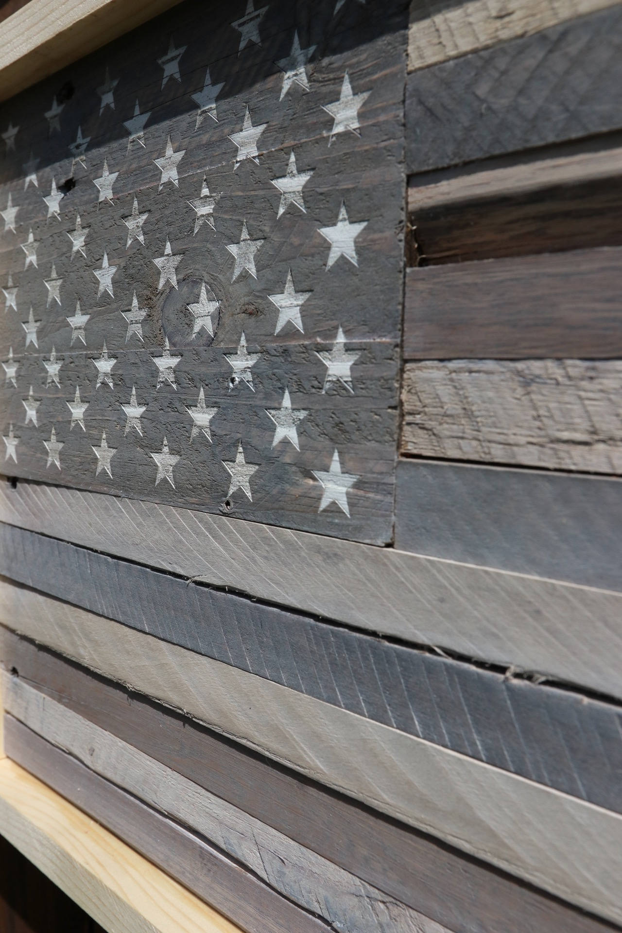 Reclaimed wood American flag/Pallet/Wooden/ Housewarming Etsy